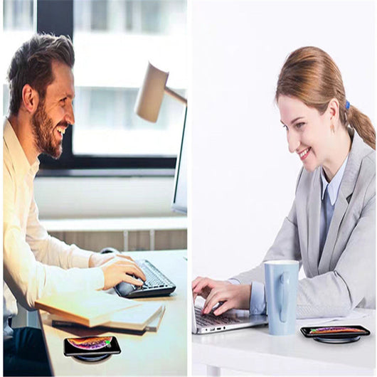 Cargador Inalámbrico Rápido 15W Qi para Teléfono y Auriculares - Image 8