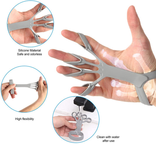 Fortalecedor de Mano con Grip de Silicona - Ejercitador de Dedos para Artritis y Rehabilitación - Image 3