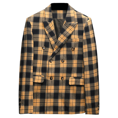 Blazer Slim Fit Cuadros para Hombre - Versátil para Negocios - Image 5