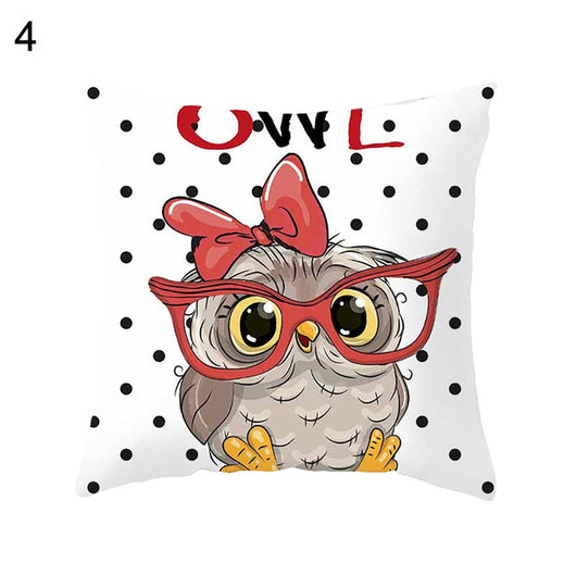 Funda de Cojín Decorativa de Búho - Image 65