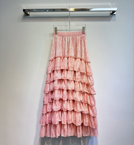 Vestido Pastel Cintura Alta con Costuras Industriales - Image 14