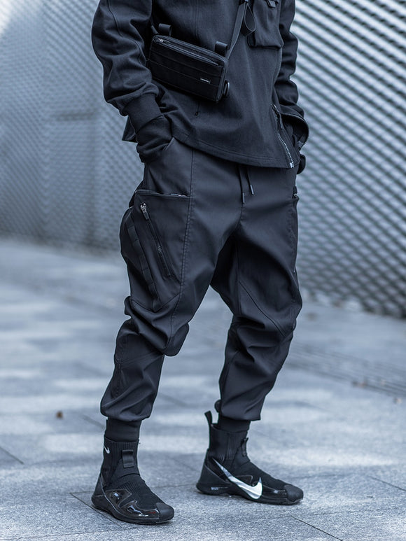 Leggings Deportivos Hombre con Bolsillos Laterales Impermeables y Cortavientos