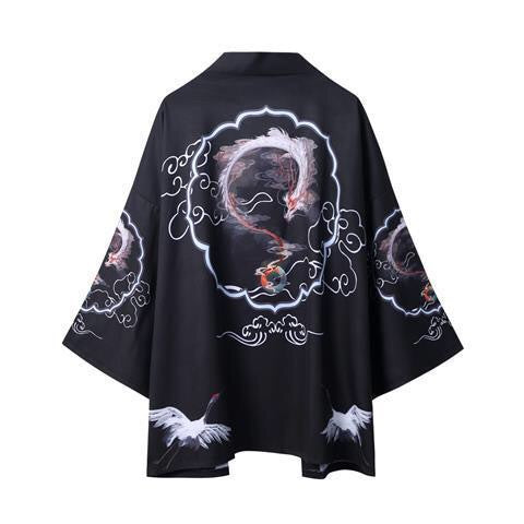 Kimono Holgado Unisex con Mangas de Cuarto - Image 10