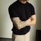 Polera Cuello Alto Slim Fit Manga Corta Efecto Fresco