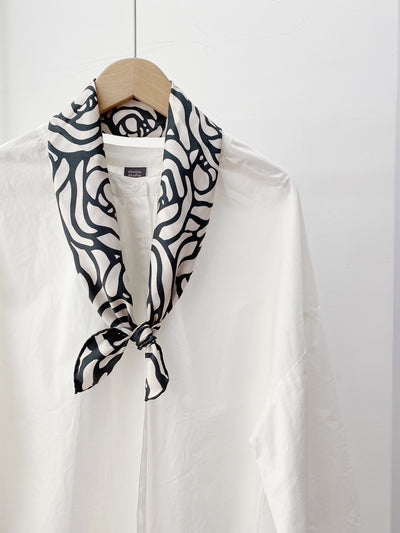 Pañuelo de Seda Twill Mediano Versátil - Image 16