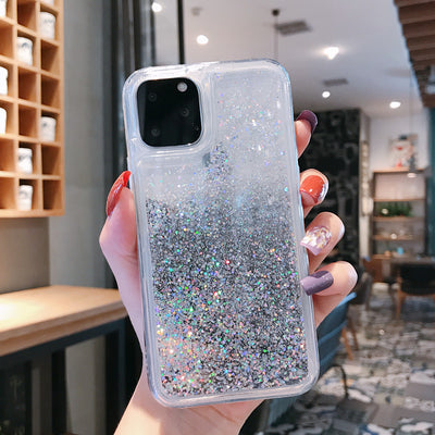 Funda para móvil con arena líquida brillante - Image 10