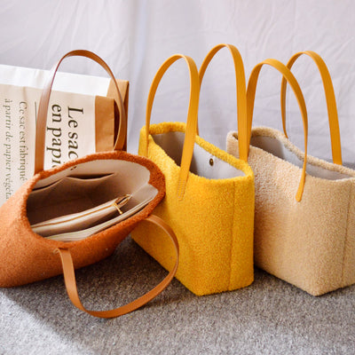 Bolsa Tejida Artesanal Hecha a Mano con Materiales Creativos - Image 9