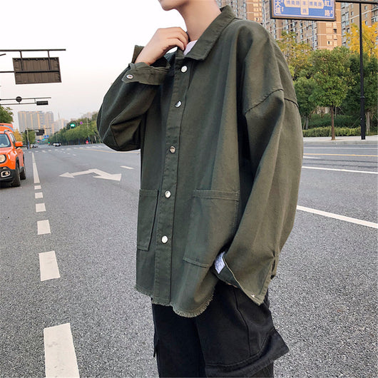 Chaqueta Casual Oversized Estilo Coreano Hong Kong - Image 11