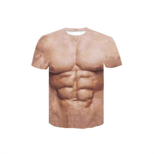 Camiseta Estampada 3D de Manga Corta para Hombre - Comodidad Premium - Image 5