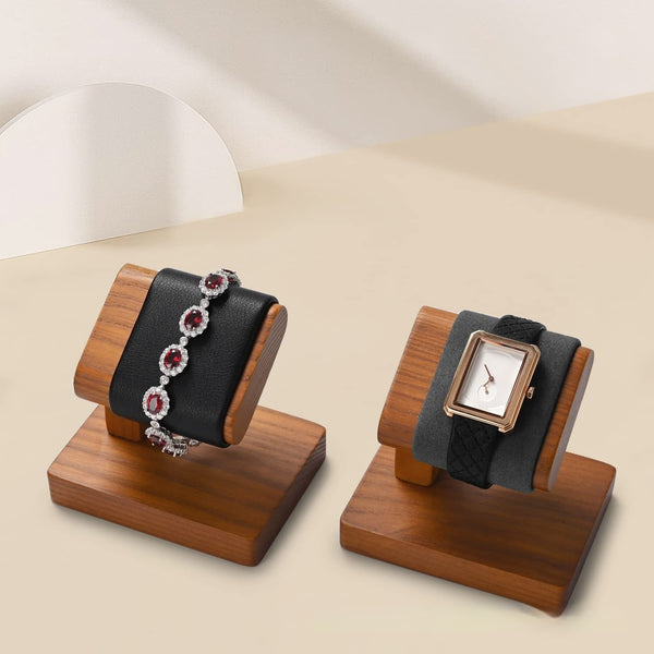Soporte de Exhibición de Madera para Escritorio - Decoración Minimalista