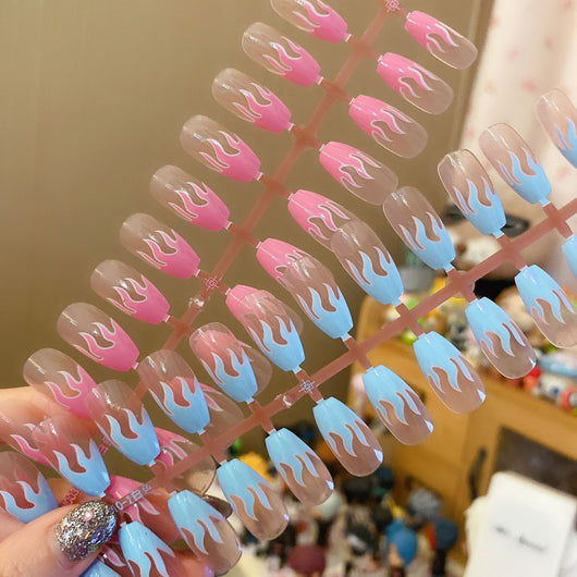 Uñas Postizas Removibles con Diseño Elegante