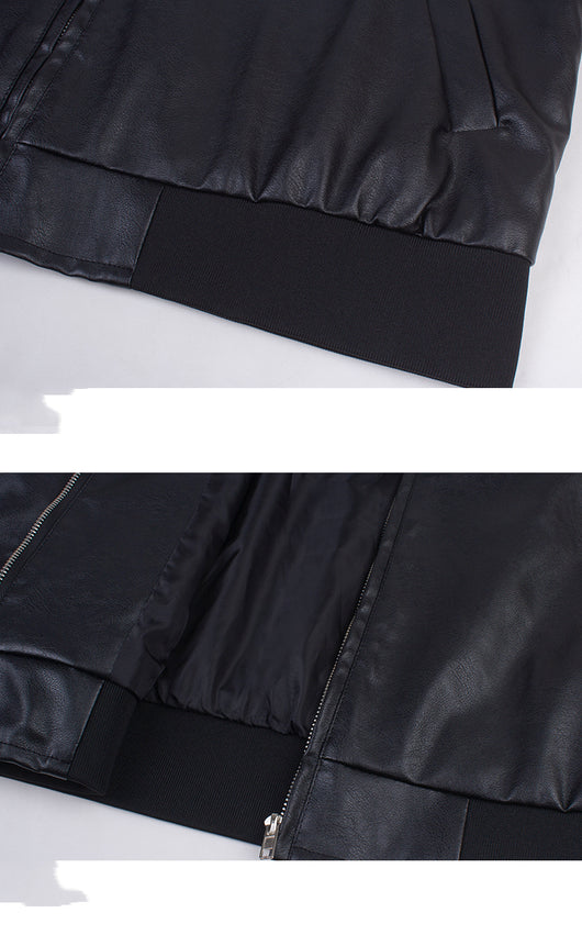 Chaqueta Acolchada de Cuero para Mujer - Otoño e Invierno - Image 9