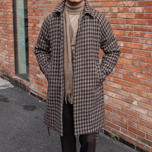 Chaqueta de Abrigo Cuadros Hombre - Corte Medio - Image 3