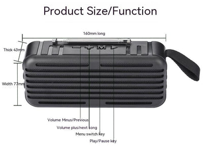Linterna Solar con Radio, Bluetooth y Almacenamiento USB - Image 9