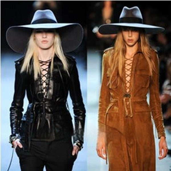 Sombrero de Lana Ancho Europeo - Estilo Clásico Premium