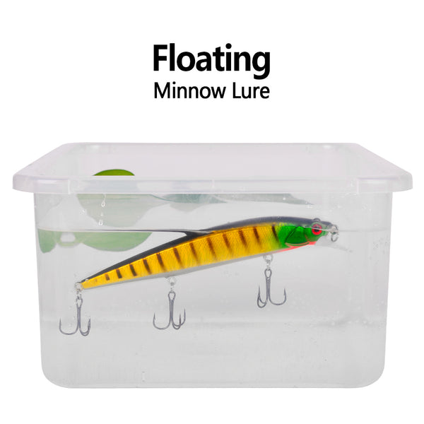 Señuelo de Nado Completo 14cm 18.5g - Cebo Duro Realista para Pesca