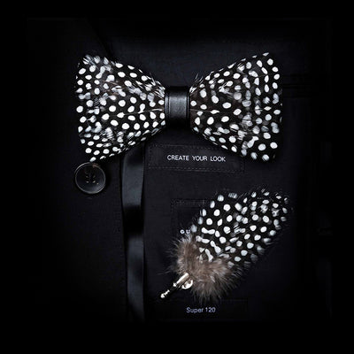 Pajarita de Plumas Elegante - Image 11
