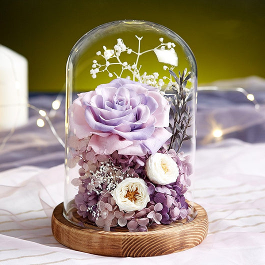 Rosa Gigante Eterna en Cúpula de Cristal - Regalo Romántico para San Valentín - Image 15