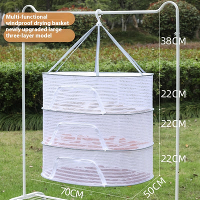 Secador de Malla Colgante Plegable para Balcón - Image 12
