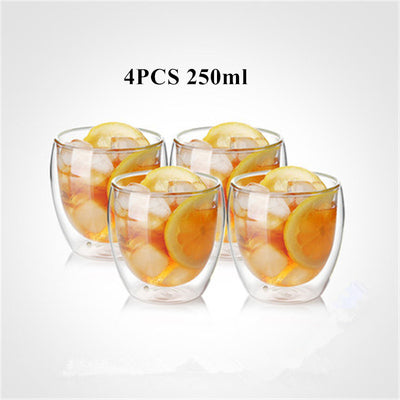 Taza de Café Doble con Vidrio Resistente al Calor - Image 33