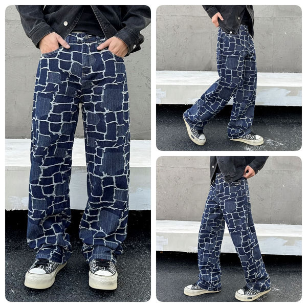 Jeans Rectos Oversized para Hombre y Mujer - Diseño Casual Moderno