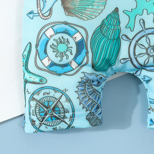 Enterizo de Baño Infantil Estampado para Verano - Image 35