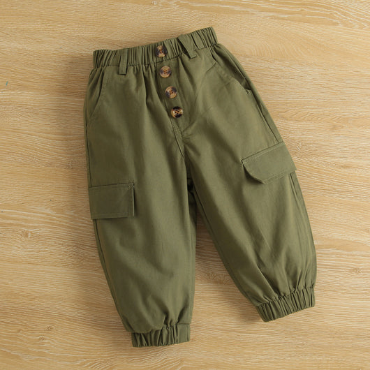 Conjunto Infantil con Saco de Cuello y Pantalón Elástico - Image 5