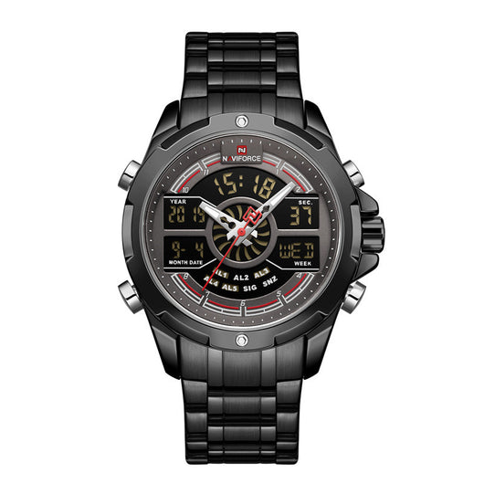 Reloj Cronógrafo Multifunción con Doble Pantalla y Calendario Luminoso para Hombre - Image 4