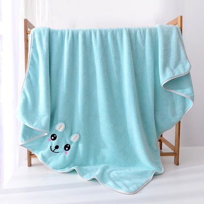 Juego de Toallas de Baño Coral Velvet con Diseño Orejas de Conejo y Koala - Set Regalo - Image 22