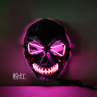 Máscara Calavera LED Luminosa de Terror para Halloween - Image 11