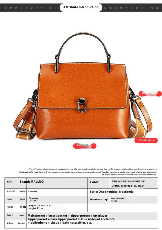 Bolso de Cuero Genuino Premium para Mujer - Diseño Elegante y Sofisticado - Image 21