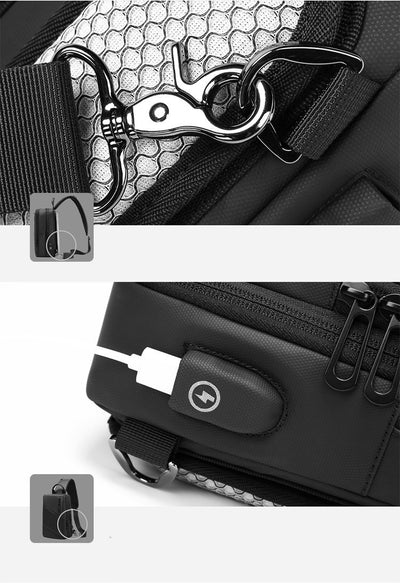 Bolsa Cruzada Urban Casual para Hombre - Estilo Moderno - Image 11