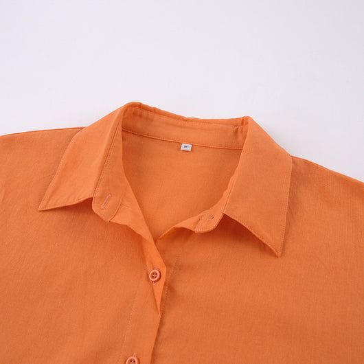 Conjunto de Pantalón y Blusa Suelta en Algodón y Lino para Mujer - Image 12