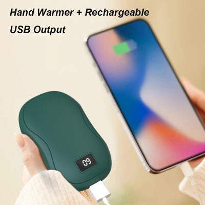 Calentador de Manos Eléctrico Recargable USB con Pantalla Digital y Batería Externa - Image 17