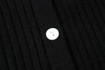 Cardigan de Cachemira Corto para Mujer - Cuello Solapa Otoño Temprano - Image 29