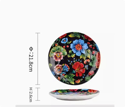 Vajilla Cerámica Bohemia con Diseño Artesanal - Image 41