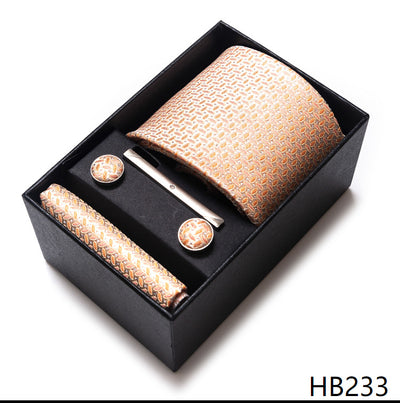 Corbata Jacquard Profesional Tejida en Trama para Negocios - Image 33