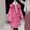 Chaqueta Acolchada con Capucha para Mujer - Abrigo Térmico Grueso