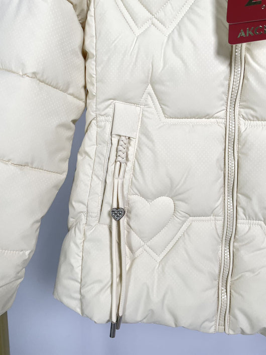 Chaqueta Cálida con Cuello de Pelaje para Mujer - Image 8
