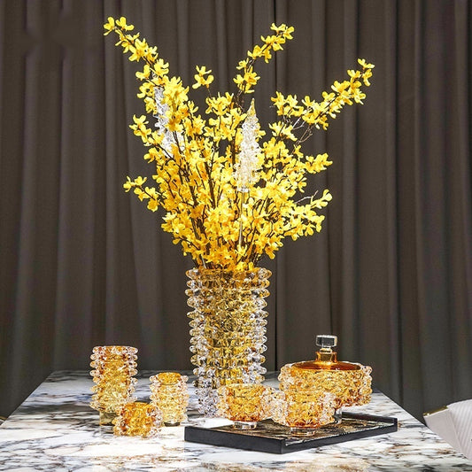 Artículos Decorativos de Cristal Elegante para Sala de Estar