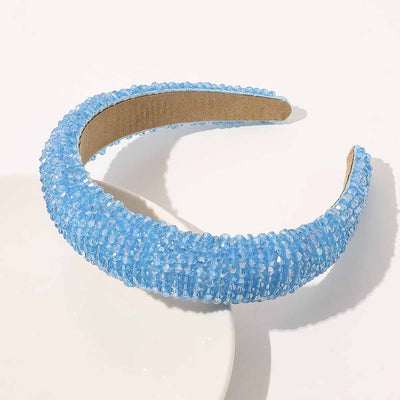 Diadema Ancha Barroca con Cristales para Mujer - Image 11