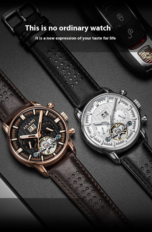 Reloj Automático Tourbillon Multifunción para Hombre - Image 23