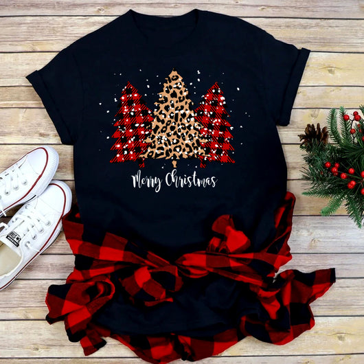 Playera Navideña Roja Unisex - Diseño Comercio Exterior - Image 50