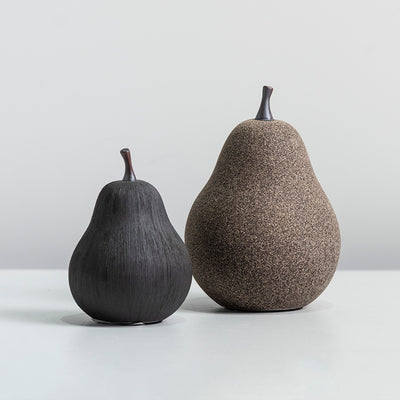 Pera Decorativa de Cerámica - Adorno Elegante para tu Mesa