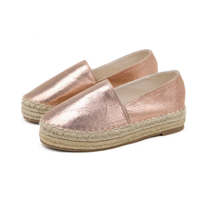 Botín Tejido Estilo Británico Retro con Forro de Cuero Suave para Mujer - Image 11