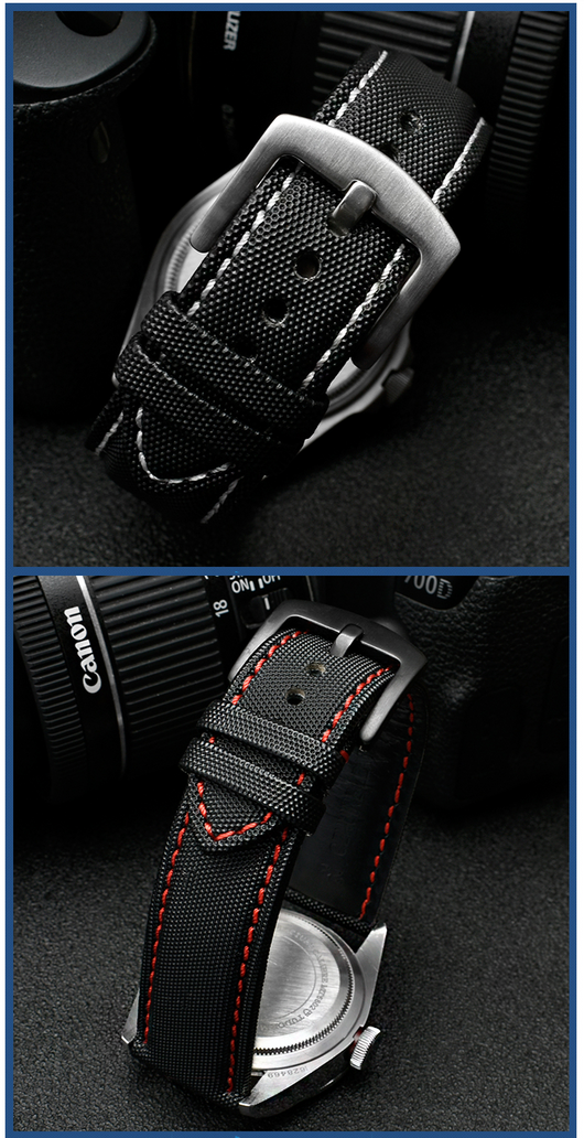 Correa de Reloj Nylon Canvas Tiansuo Haixing para Hombre - Image 48