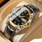 Reloj de Pulsera de Cuarzo Luxury para Hombre con Correa de Cuero