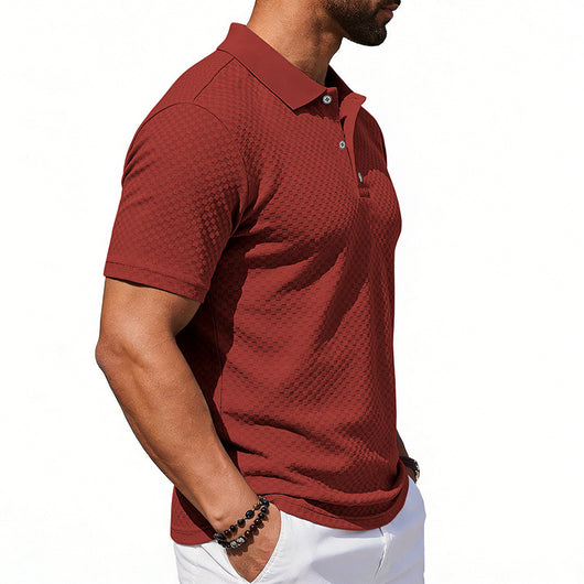 Polo Cuadros Hombre Transpirable Casual - Image 17