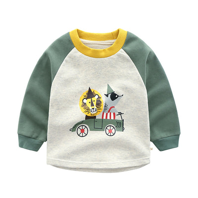 Playera de Algodón Reforzada para Niños con Diseño Cartoon - Image 2