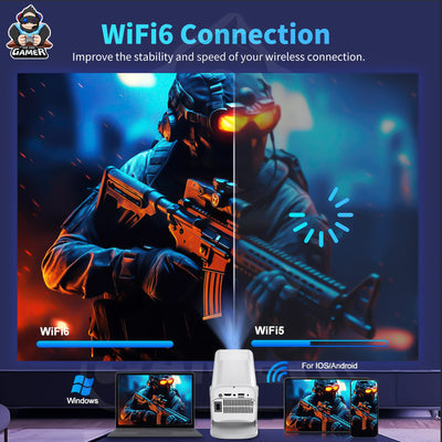 Consola de Juegos Android con Proyector 4K, WiFi y Control Inalámbrico - Image 25